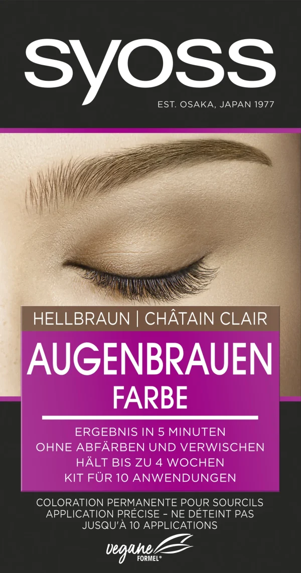 Syoss Augenbrauen Kit Hellbraun 5-1 1