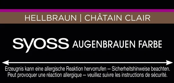 Syoss Augenbrauen Kit Hellbraun 5-1 6