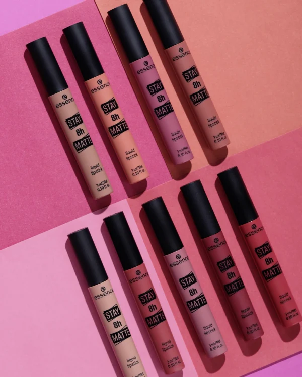 Essence STAY 8h MATTE Liquid Lipstick 06 – To Be Fair 7